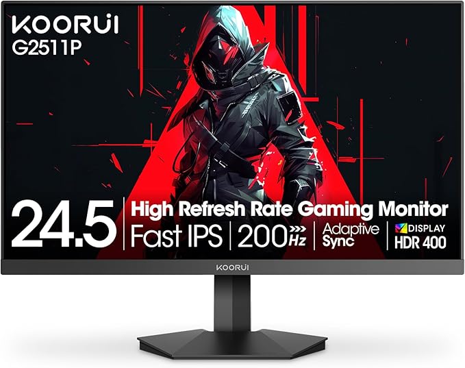 Koorui G2511P | 24.5 Inch 200Hz Gaming Monitor